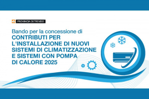 Bandi ambiente, dalla Provincia 200.000 euro per sostituire i vecchi climatizzatori